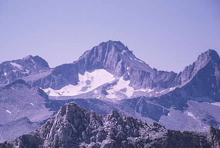 Mount Brewer from Mount Cotter - Kings Canyon National Park 01 Sep 1970
