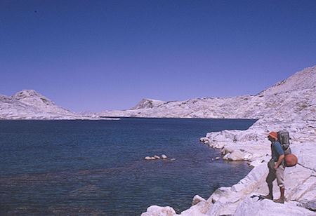 Don Deck at Gardiner Lake - Kings Canyon National Park 03 Sep 1970