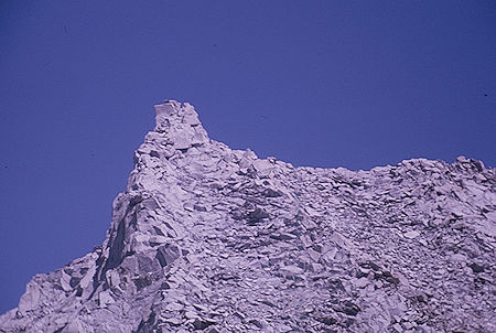 Mount Cotter from Gardiner Lake - Kings Canyon Natonal Park 03 Sep 1970