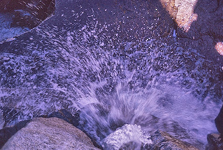 Gardiner Creek waterfall<br>Kings Canyon National Park 04 Sep 1970 Gardiner Creek waterfall<br>Kings Canyon National Park 04 Sep 1970