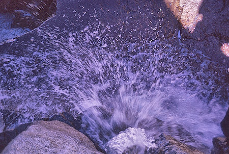 Gardiner Creek waterfall - Kings Canyon National Park 04 Sep 1970