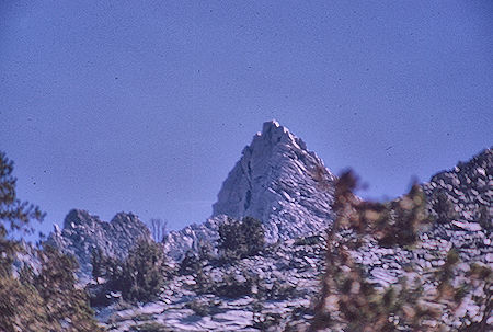 Mount Clarence King from Gardiner Creek<br>Kings Canyon National Park 04 Sep 1970 Mount Clarence King from Gardiner Creek<br>Kings Canyon National Park 04 Sep 1970