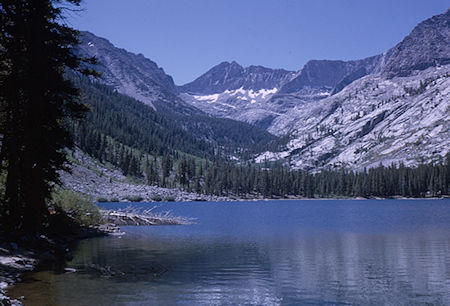 Milly's Footpath over East Lake - Kings Canyon National Park 26 Aug 1963 Milly's Footpath over East Lake - Kings Canyon National Park 26 Aug 1963