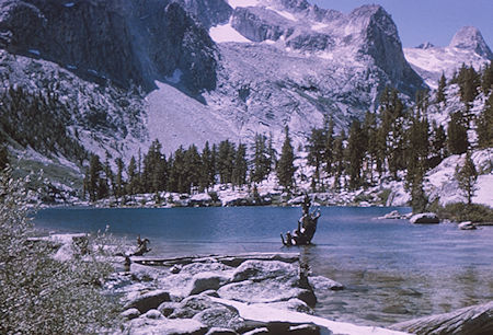 Lake Reflection - Kings Canyon National Park 28 Aug 1963 Lake Reflection - Kings Canyon National Park 28 Aug 1963