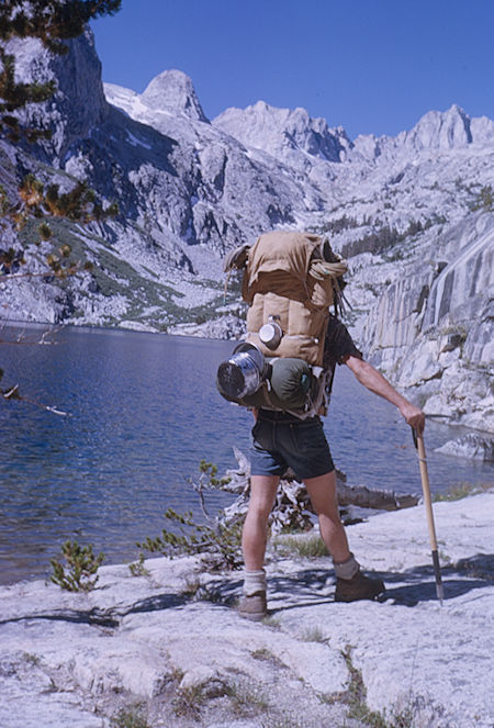 Lake Reflection - Kings Canyon National Park 28 Aug 1963 Lake Reflection - Kings Canyon National Park 28 Aug 1963