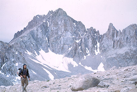 Mt. Ericsson and Crags from Deerhorn Pass - Kings Canyon National Park 30 Aug 1963 Mt. Ericsson and Crags from Deerhorn Pass - Kings Canyon National Park 30 Aug 1963