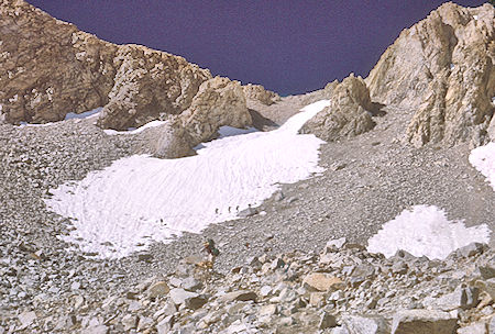 Approaching Shepherd Pass - John Muir Wilderness 18 Aug 1965