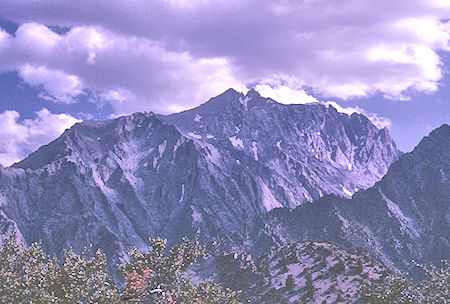 Mount Williamson from Shephers Pass Trail - John Muir Wilderness 27 Aug 1967 Mount Williamson from Shephers Pass Trail - John Muir Wilderness 27 Aug 1967
