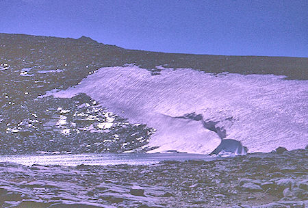 Lake at the top of Shepherd Pass - John Muir Wilderness 28 Aug 1967 Lake at the top of Shepherd Pass - John Muir Wilderness 28 Aug 1967