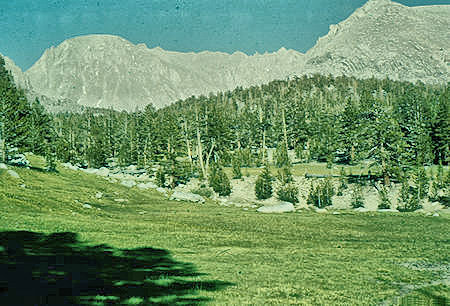 Upper Crabtree Meadow, Mt. Whitney, near Crabtree Ranger Station - 23 Jul 1957