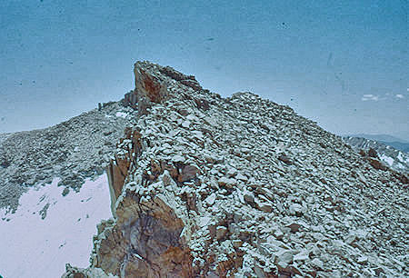 Mt. Muir from Mount Whitney Trail - 24 Jul 1957 Mt. Muir from Mount Whitney Trail - 24 Jul 1957