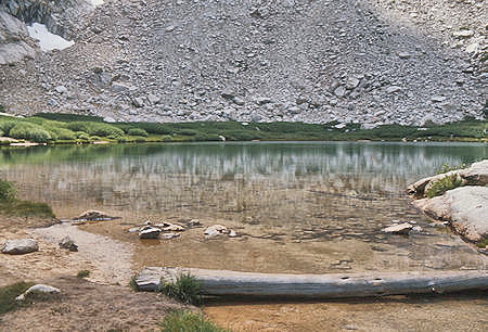 Mirror Lake on Mount Whitney Trail - 27 Jul 1975 Mirror Lake on Mount Whitney Trail - 27 Jul 1975