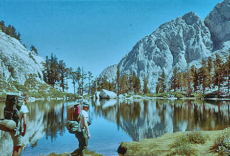 Mirror Lake on Mount Whitney Trail - 00 Sep 1961 Mirror Lake on Mount Whitney Trail - 00 Sep 1961
