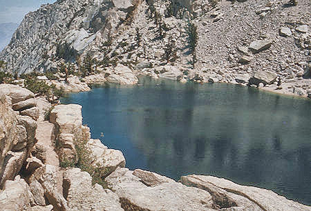 Lone Pine Lake on Mount Whitney Trail - 27 Jul 1975