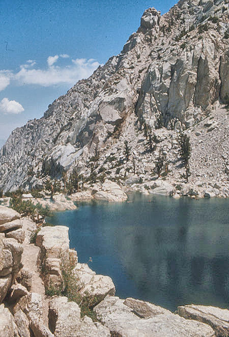 Lone Pine Lake on Mount Whitney Trail - 27 Jul 1975 Lone Pine Lake on Mount Whitney Trail - 27 Jul 1975