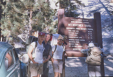 Whitney Portal trailhead - 01 Sep 1962