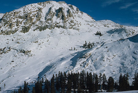 Slopes north of Pear Lake Ski Hut<br>Sequoia National Park 1973 Slopes north of Pear Lake Ski Hut<br>Sequoia National Park 1973