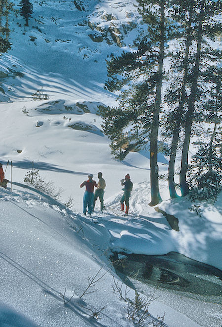 Water stop at Emerald Lake<br>Sequoia National Park 1973 Water stop at Emerald Lake<br>Sequoia National Park 1973