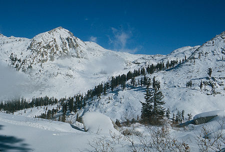 Tableland and Valley above Pear Lake Valley - Sequoia National Park 1973