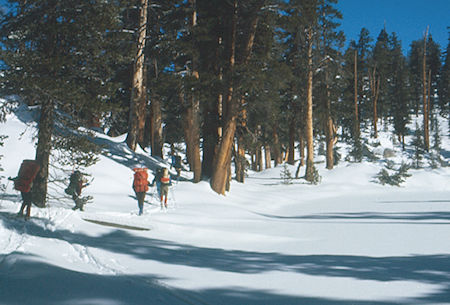 Heather Lake on the way in<br>Sequoia National Park 1973 Heather Lake on the way in<br>Sequoia National Park 1973