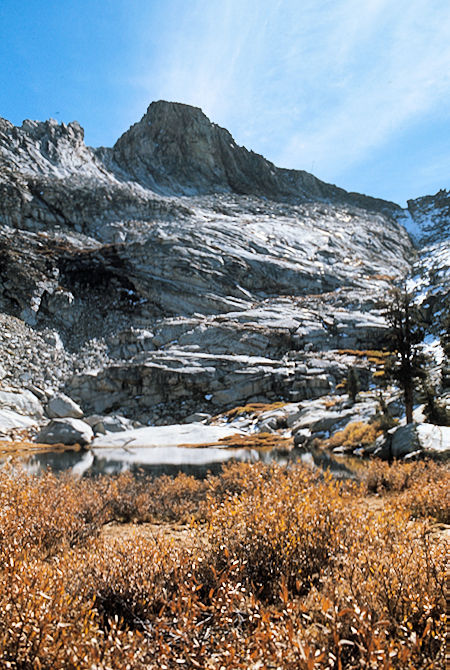 Sierra Nevada - Sequoia National Park - upper Silliman Lake - October 1973