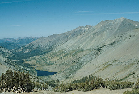 Kennedy Lake and Creek from Big Sam road/trail - Emigrant Wilderness - Sep 1993