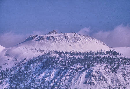 Mono Craters from near Mono Lake - Jan 1971