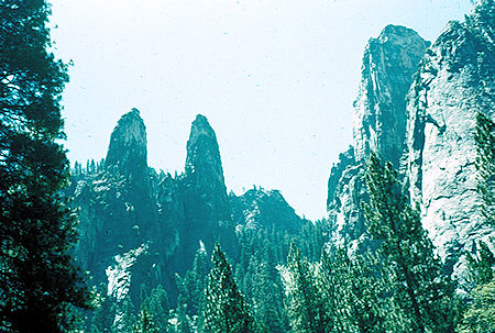 Cathedral Sphires - Yosemite National Park Jul 1957 Cathedral Sphires - Yosemite National Park Jul 1957