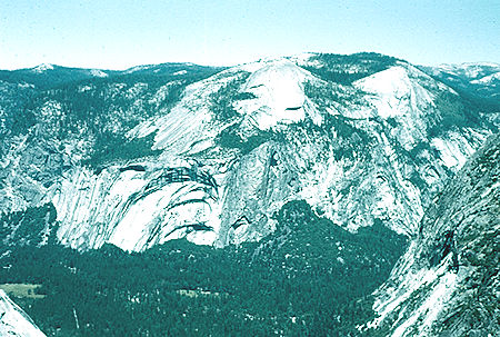 Royal Arches, Basket Dome, North Dome from Panorama Point - Yosemite National Park Jul 1957 Royal Arches, Basket Dome, North Dome from Panorama Point - Yosemite National Park Jul 1957