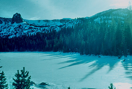 Lake Mamie - Mammoth Lakes Basin 24 Dec 1960