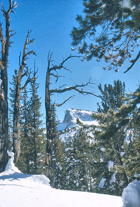 Sierra Crest near Mammoth Pass - Mammoth Lakes Basin 18 Feb 1973 Sierra Crest near Mammoth Pass - Mammoth Lakes Basin 18 Feb 1973