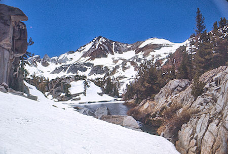 McGee Creek, Red & White Mountain - John Muir Wilderness 19 Jun 1971