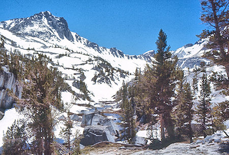 Hopkins Pass, McGee Creek  - John Muir Wilderness 19 Jun 1971