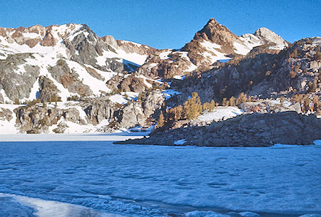 Frozen Big  McGee Lake - John Muir Wilderness 20 Jun 1971