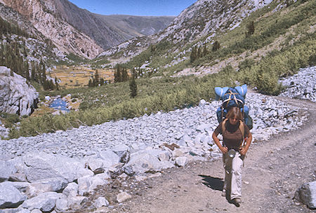 McGee Creek, Lisa Sternberg<br>John Muir Wilderness 28 Aug 1976 McGee Creek, Lisa Sternberg<br>John Muir Wilderness 28 Aug 1976