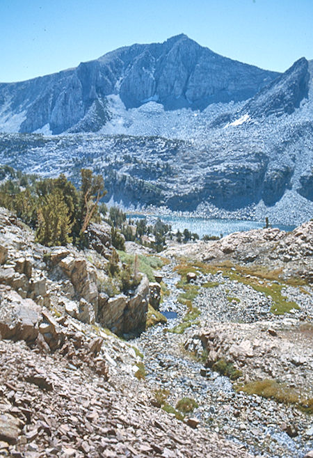 Big McGee Lake - John Muir Wilderness 29 Aug 1976