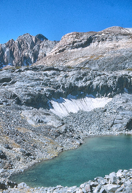 Upper McGee Lake<br>John Muir Wilderness 29 Aug 1976 Upper McGee Lake<br>John Muir Wilderness 29 Aug 1976