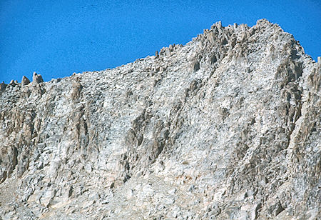 East side of Mt. Izaak Walton<br>John Muir Wilderness 30 Aug 1976 East side of Mt. Izaak Walton<br>John Muir Wilderness 30 Aug 1976