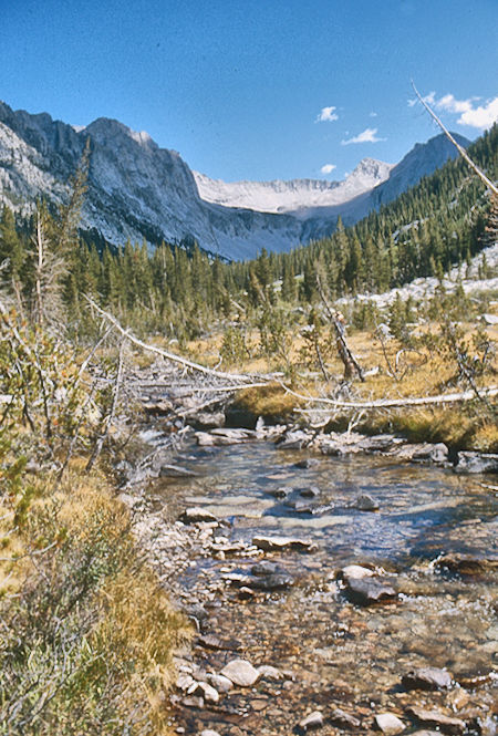 Second Recess, Mono Divide - John Muir Wilderness 01 Sep 1976