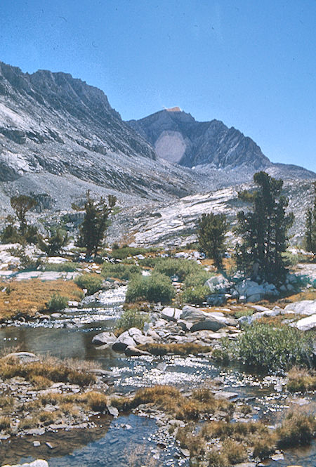 Mt. Mills, Mt. Abbot, Mills Creek - John Muir Wilderness 02 Sep 1976