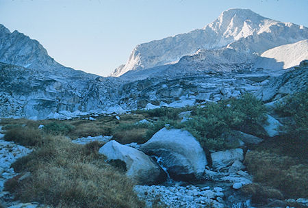 Enroute to Gabbot Pass, Mt. Gabb - John Muir Wilderness 03 Sep 1976