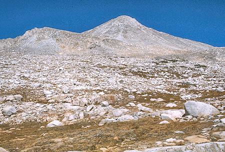 Mt. Gabb from Lake Italy - John Muir Wilderness 03 Sep 1976