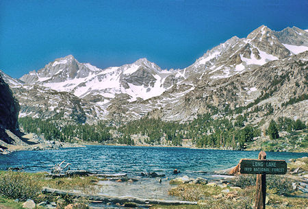 Long Lake, Bear Creek Spire, Mt. Dade - 1964