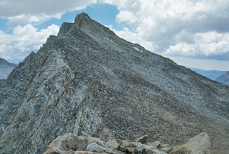Seven Gables peak from 'North Gable'<br>John Muir Wilderness 07 Sep 1976 Seven Gables peak from 'North Gable'<br>John Muir Wilderness 07 Sep 1976