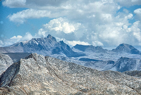Mt. Humphrey from 'North Gable' summit<br>John Muir Wilderness 07 Sep 1976 Mt. Humphrey from 'North Gable' summit<br>John Muir Wilderness 07 Sep 1976