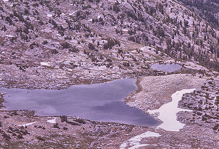Knob Lake from top of Pilot Knob - 4 Jul 1970 Knob Lake from top of Pilot Knob - 4 Jul 1970