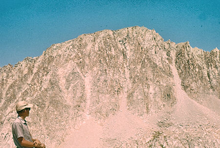 Mt. Darwinl from Mt. Spencer - Kings Canyon National Park 17 Aug 1960