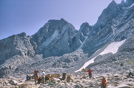 Bishop Pass - John Muir Wilderness 29 Aug 1964