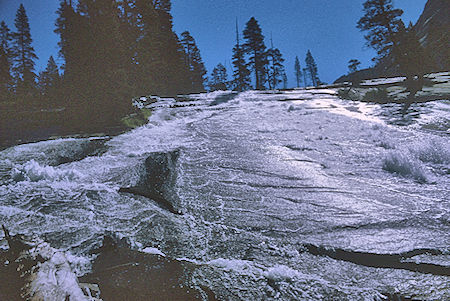 Dusy Creek cascades - Kings Canyon National Park 22 Aug 1969