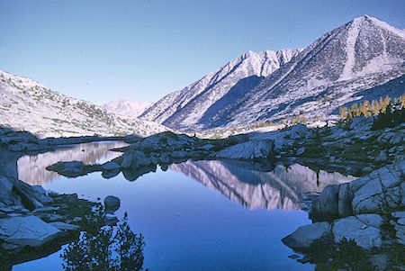 Sunrise at Dusy Lake - Kings Canyon National Park 23 Aug 1970